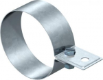 Klemme stipr. pie notekas 80mm, St, FS 5350085 | 4012195425595