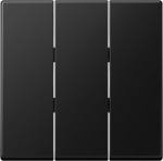 3-gang rocker, matt graphite black, A A593BFSWM | 4011377189188