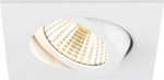 Downlight NEW TRIA 68, 11W, 3000K, 38&deg;, IP20, square, white 1007427 | 4024163277402