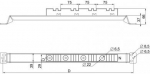 Setting support 600mm. range of product: Power distribution - accessory / separate part type: setting support - device application: multi-purpose, Prisma application - mounting location: bottom - busbar position: vertical - product compatibility: SF  ...