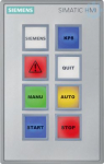 SIMATIC HMI KP8 PN Key Panel, 8 short-stroke switches with multi-colored LEDs, PROFINET interfaces 8 configurable DI/DO pins, 24 V DC can be looped through parameterizable as of STEP 7 V5.5 SIMATIC HMI Key Panel KP8 PN 6AV3688-3AY36-0AX0 | 4025515079156