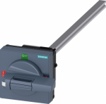 Door-coupling rotary operating mechanism standard with tolerance compensation Size 75x 75, Shaft 8x 8, 300 mm, I-0-II, Complete unit Handle size 55 mm Accessory for 3KC0 size 1 and 2 8UD1131-2AE21 | 4001869525143