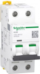 IC60L, miniature circuit breaker, 2p, 12,5A, MA curve. circuit breaker application: motor protection - range: Acti 9 - product or component type: circuit breaker - product name: iC60 - device short name: iC60L - network type: AC - trip unit technolog ...