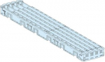 Busbar, Linergy BW, 4P, 125A, insulated busbar, vertical, L450mm LVS04104 | 3606481870056