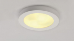 Ceiling light, GL 105 E27, round, white plaster, max. 2x 25W 148001 | 4024163093354