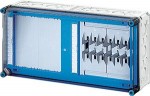 Mi HRC fuse box 2xHRC00, 3-pole, busbar 250 A, 5-pole, 2000656 | 4012591656562