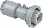 CEE-plug 3x16A 10h 24/42VDC IP67 TWIST, grey 0832-10V | 9003399615993