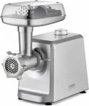 Caso | Meat Mincer | FW 2500 | Stainless Steel | 2500 W | Number of speeds 2 | Throughput (kg/min) 2.5 | 3 stainless steel cutting plates (3 mm, 5 mm and 8 mm), Sausage filler, Cookie attachment with 4 moulds, Stuffer 02873 | 4038437028737
