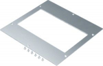 mounting lid for universal floor box size 2 punching E04 147x247 mm UDM2147E04 | 4012002238219