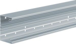 Wall trunking base f-mounted BRA 68x100mm lid 80mm of aluminium natural anodized BRA651001ELN | 4012740834124
