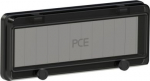 Fuse window (hinged) 12 modules IP67 (black) 900612s-p | 5907711189121