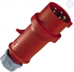 Industrial plug 5x32A (3P+N+PE) 6h IP44 StarTOP, red 34 | 4015394150183