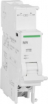 Voltage release MN 48Vac dc. range: Acti 9, Clario, Librio, Prodis - product or component type: undervoltage release - device short name: MN - control circuit voltage: 48 V AC 50/60 Hz, 48 V DC - product compatibility: C120, C40, C60, DPN Vigi, DT40, ...