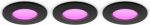 Hue Led lamp, 8.3W, IP44, 90mm, black, 3 pcs. 929003712202 | 8720169264793