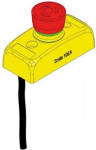 Emergency stop button, Smile 10 EA, 2xNC, 1 meter cable 2TLA030051R0400 | 7350024432190