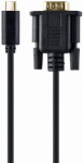 CABLE USB-C TO VGA-M 2M/BLIST A-CM-VGAM-01 GEMBIRD A-CM-VGAM-01 | 8716309124140