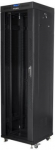 Lanberg | Rack cabinet 19" free-standing 42U/600x600 (flat pack) with glass door lCD V2 | FF01-6642-12BL | Black FF01-6642-12BL | 5901969430424