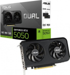 Graphics Card ASUS NVIDIA GeForce RTX 5050 8 GB GDDR6 128 bit PCI Express 5.0 Active DUAL-RTX5050-O8G DUAL-RTX5050-O8G | 4711636178518