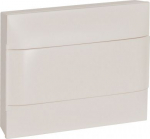 LEGRAND 1X12M SURFACE CABINET WHITE DOOR EARTH AND NEUTRAL TERMINAL BLOCK 135201 | 3414971197893