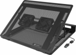 Natec | Laptop Cooler Pad, 2 Fans | Tern 2 Plus | Black NPL-2349 | 5901969449679
