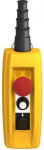 Pendant control station XAC-B, 2 pushbuttons 1 Emergency stop. range of product: Harmony XAC - product or component type: pendant control station - control station name: XACB - control station type: double insulated - electrical circuit type: power c ...