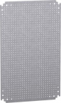 Microperforated mounting plate H600xW400 w/holes diam 3,6mm on 12,5mm pitch. range of product: Mounting accessories - accessory / separate part type: mounting&nbsp;plate - device application: multi-purpose - mounting location: direct fixing on backstuds,  ...