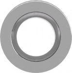 Head for illuminated push button, Harmony XB4, metal, white flush mounted, 30mm, universal LED, for ZB4FA18 | 3606489580872