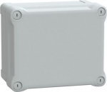ABS box IP66 IK07 RAL7035 Int.H175W150D100 Ext.H193W164D105 Opaque cover H40 NSYTBS191610H | 3606480165313