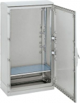 Set of 2 uprights for mount. hor.support plate or 19"chassis in PLAencl.H1250mm NSYSPLA125 | 3606480194566