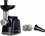 TEFAL | Meat mincer | NE105838 | Black | 1400 W | Number of speeds 1 | Throughput (kg/min) 1.7 | The set includes 3 stainless steel sieves for medium or coarse grinding. NE105838 | 3016661150425