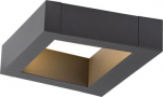 Outdoor wall light BOOKAT, 15W, 3000/4000K, anthracite 1005443 | 4024163256919