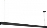 GLENOS Indoor pendant, 85W, 4000K, 2m, black 1001409 | 4024163197038