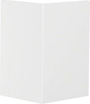 External corner lid for BR width 100mm of PVC in pure white L87789010 | 4012740210034