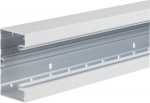 Wall trunking base front mounted BRA 68x130mm lid 80mm of aluminium pure white BRA6513019010 | 4012740834155