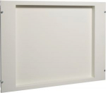 Mounting plain front dished plate, quadro.system, 600x800 mm UC298 | 3250616132986
