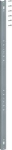 Strain relief rail, Univers, for additional support of uprights L750 mm UT21C | 3250610701478