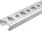 CL2008 profile rail, slot 11 mm, perforated, breakable 2000x20x8mm 1106023 | 4012195039617