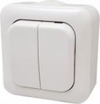 2-klahviga l&uuml;liti IP44 219025000 | 4750545211435