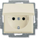 Kaanega pistikupesa beež 20 EUK-92-507 basic55 2CKA002018A0351 | 4011395091227