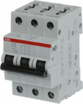 S203-C16 Miniature Circuit Breaker 6kA 16A 3P 2CDS253001R0164 | 4016779468008