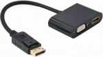 I/O ADAPTER DISPLAYP. TO HDMI/VGA A-DPM-HDMIFVGAF-01 GEMBIRD A-DPM-HDMIFVGAF-01 | 8716309124355