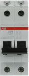 S202M-K10 Miniature circuit breaker (MCB) 10A 2P K 2CDS272001R0427 | 4016779600699