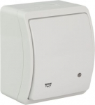 VW-156-51 Koala Łącznik światło podświetlany n/t IP44 biały 61.356 | 5901769015821