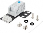 Lanberg Closed-loop thermostat 10A for rack cabinets with 19" ear and terminal block | AK-1505-S | Gray AK-1505-S | 5901969421637