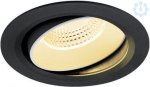 NUMINOS&reg; MOVE XL, Recessed ceiling light, 3000 K, 55&deg;, IP20, round, black / white 1009997 | 4024163307574