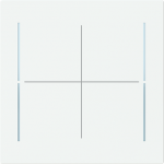 Labeling field with design range for keypad 1-4-fold (KK/U4.70.xx).   Available for the design ranges:   - Busch-art linear   - Alba 2CKA006199A0454 | 4011395338636