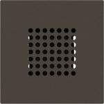 Color: Anthracite.   Rated voltage: 127 - 230 Vac / 50 - 60 Hz   Rated power: 8 VA   Adjustable tone   Acoustic power at 1 meter with cover plate: 75 dB   Size: 2 modules. 2CLA221900N1801 | 8427238068503