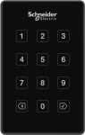 Security Expert smartcard reader, 13.56MHz, PIN and keypad, wall plate, black SX-RK-XB | 3606481215253