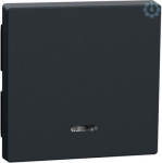 Schneider Electric Merten System M rocker with indicator 431014 is in color anthracite for single switch. This rocker with indicator belongs to M-Arc, M-Elegance, M-Plan, M-Plan glass, M-Smart, M-Star, System M aesthetic group. The device's fixing mo ...