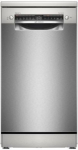 Bosch Dishwasher | SPS4HMI13E | Free standing | Width 45 cm | Number of place settings 10 | Number of programs 6 | Energy efficiency class D | Display | AquaStop function | Brushed steel SPS4HMI13E | 4242005550982